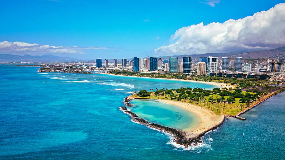 Magic Island and Ala Moana Beach Park